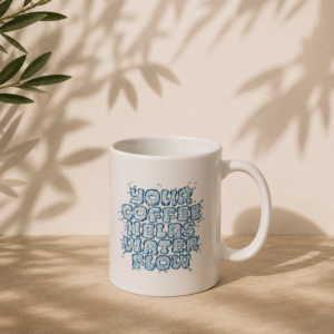 Κούπα “Your Coffee Helps Water Flow”